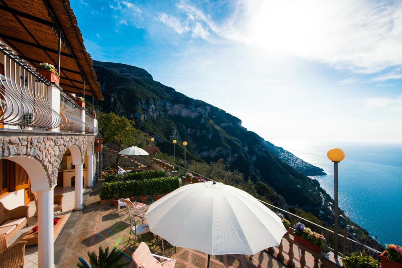 Villa Savina - Elegant Family Villa Overlooks Amalfi Coast - Positano Exteriér fotografie