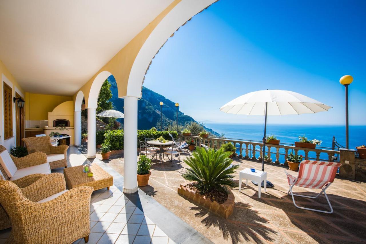 Villa Savina - Elegant Family Villa Overlooks Amalfi Coast - Positano Exteriér fotografie